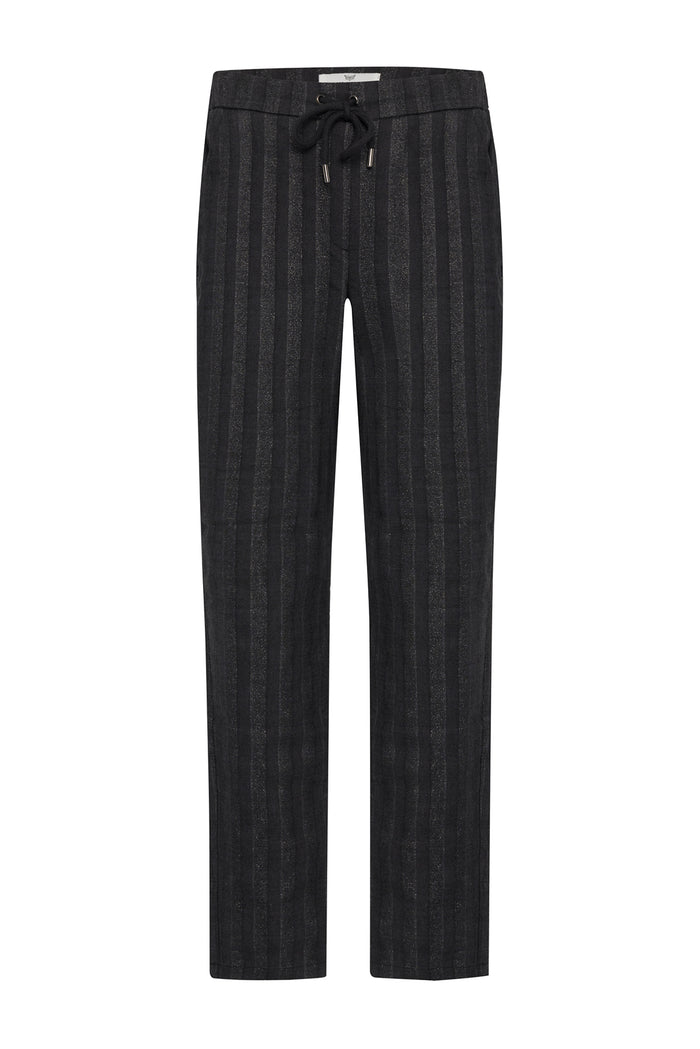 Anthracite Elasticated Waist Women's Trousers