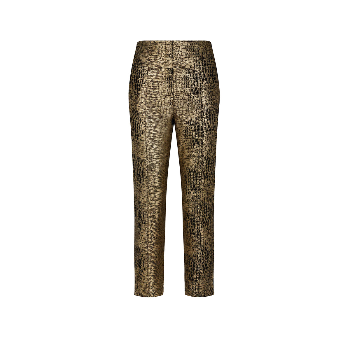 Gold Yılan Desenli Pantolon