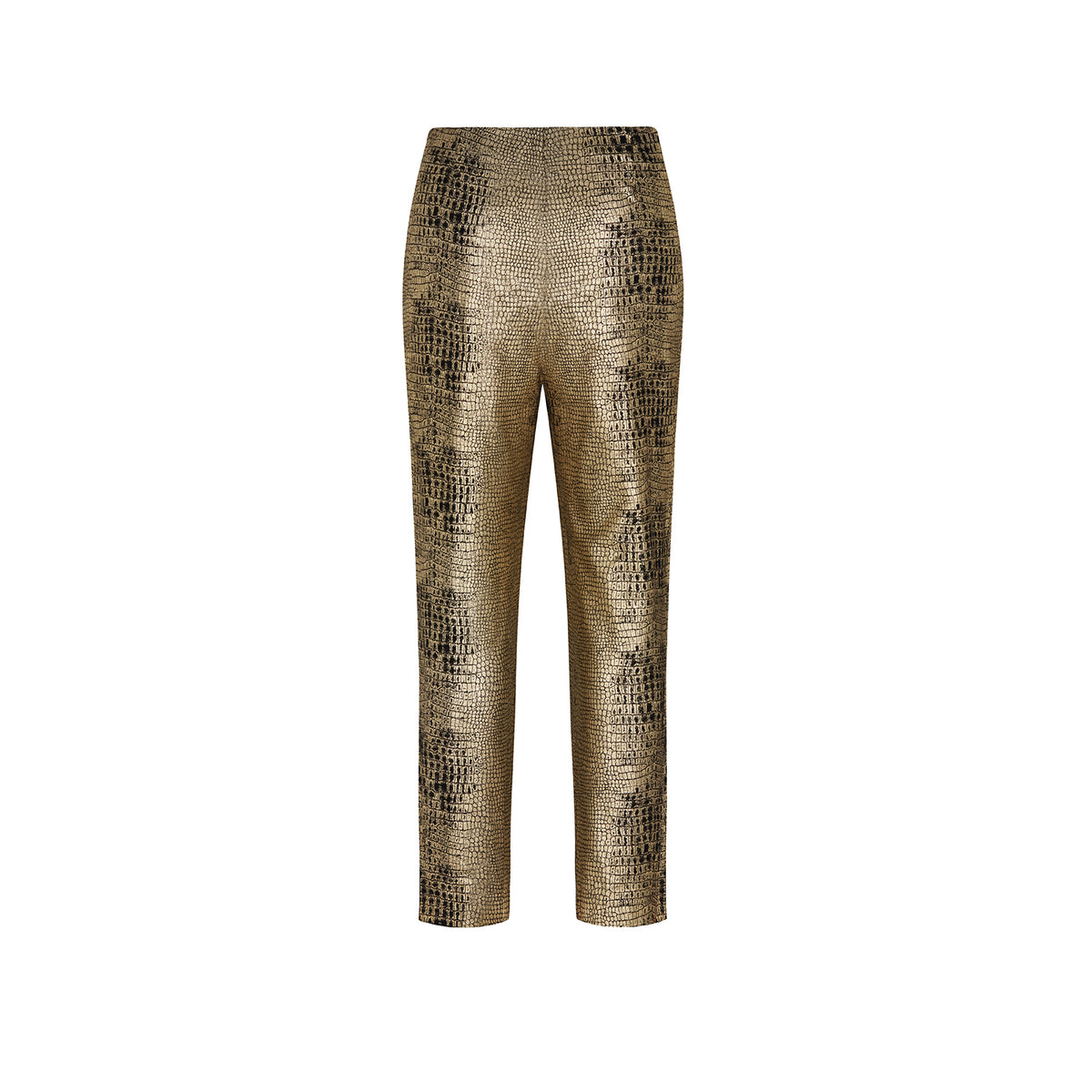 Gold Yılan Desenli Pantolon