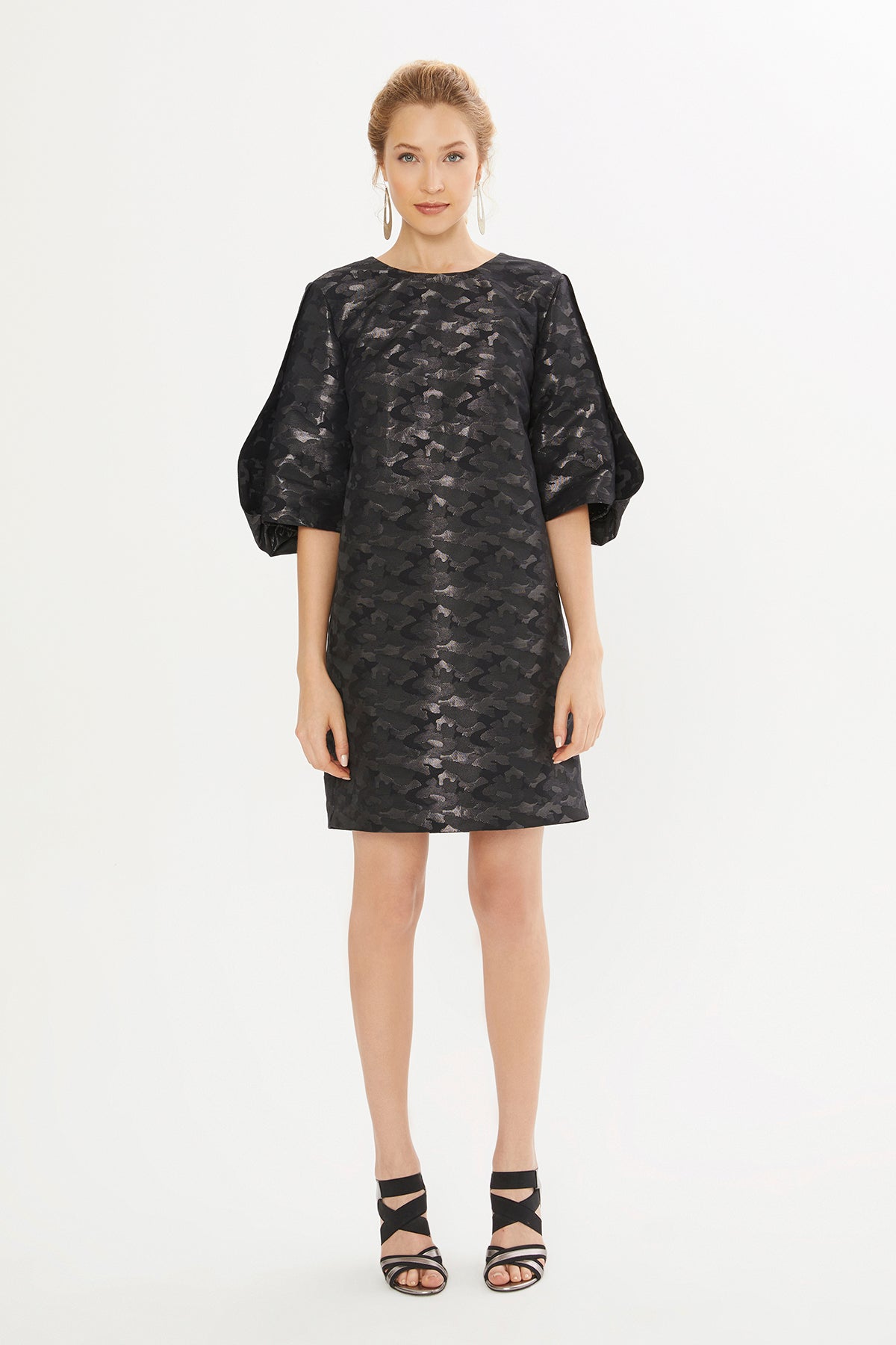 Camouflage-Pattern Dress