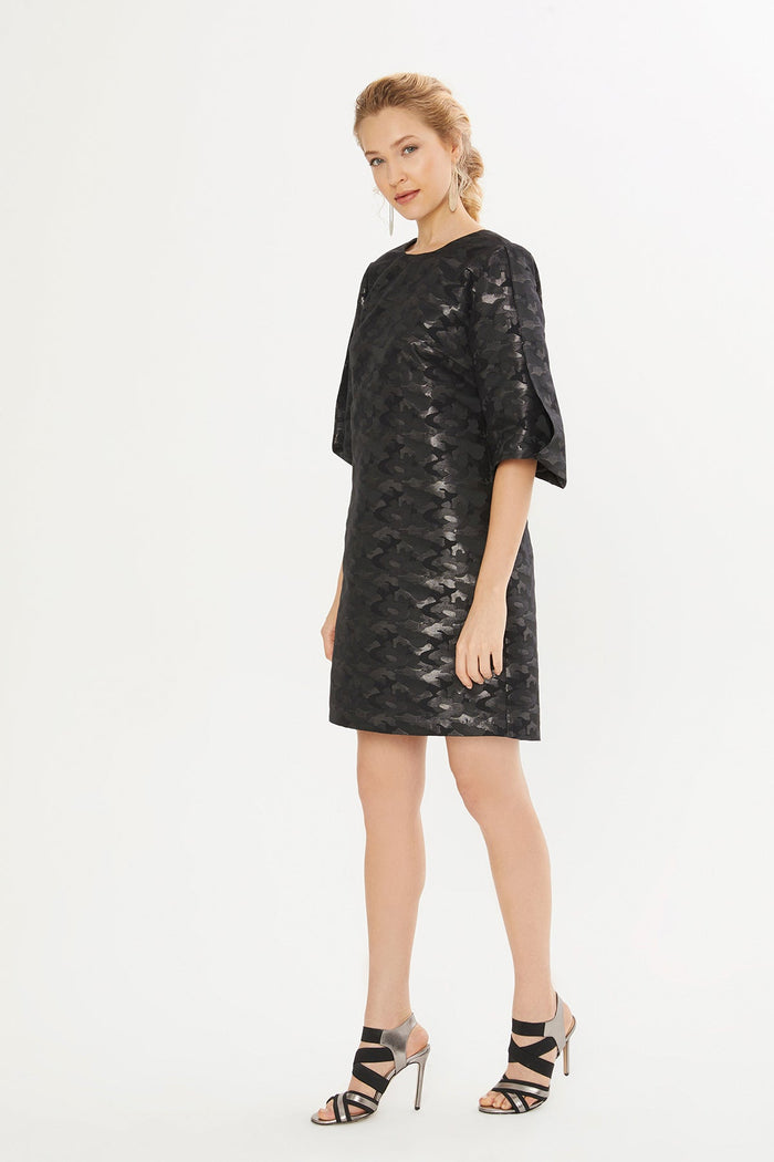 Camouflage-Pattern Dress