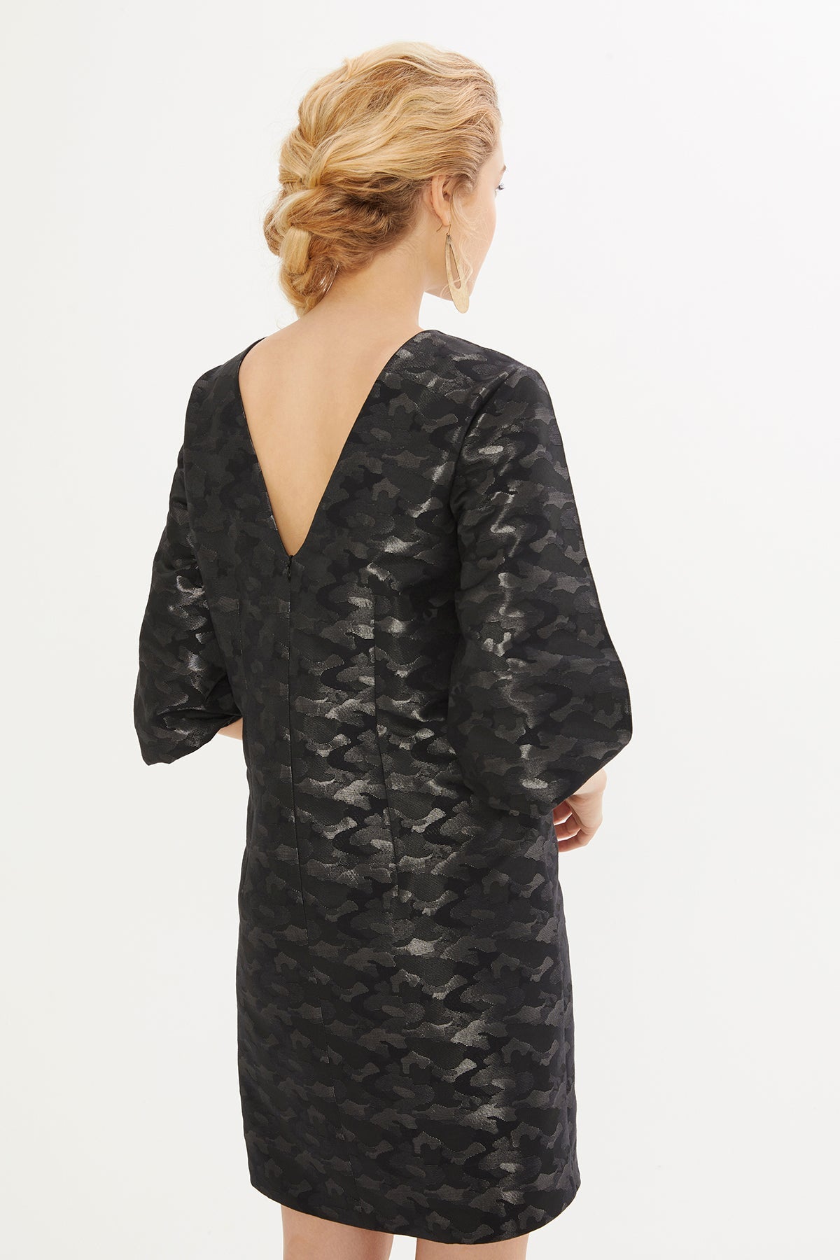 Camouflage-Pattern Dress