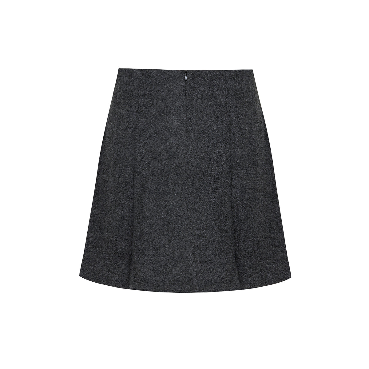 Red Wool Skirt