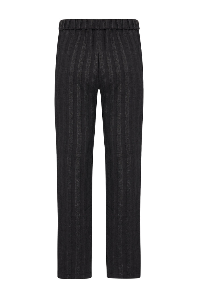 Anthracite Elasticated Waist Women's Trousers
