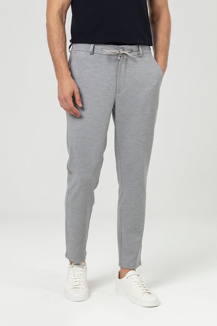Gray Regular Fit Men's Jogger Pants
