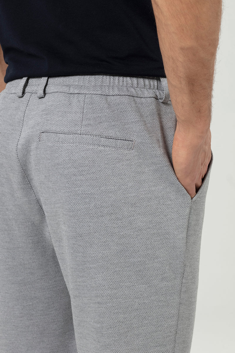 Gray Regular Fit Men's Jogger Pants