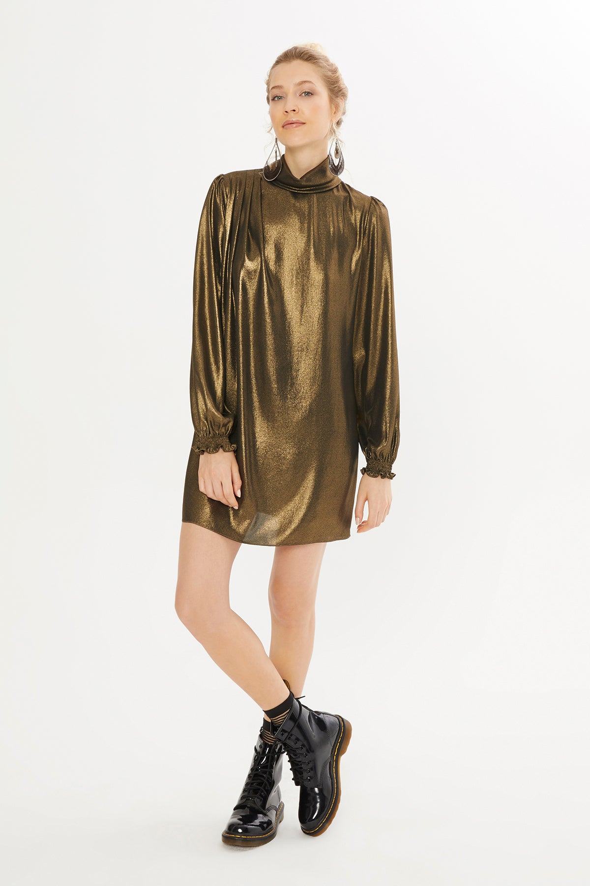 Gold-Tone Dress