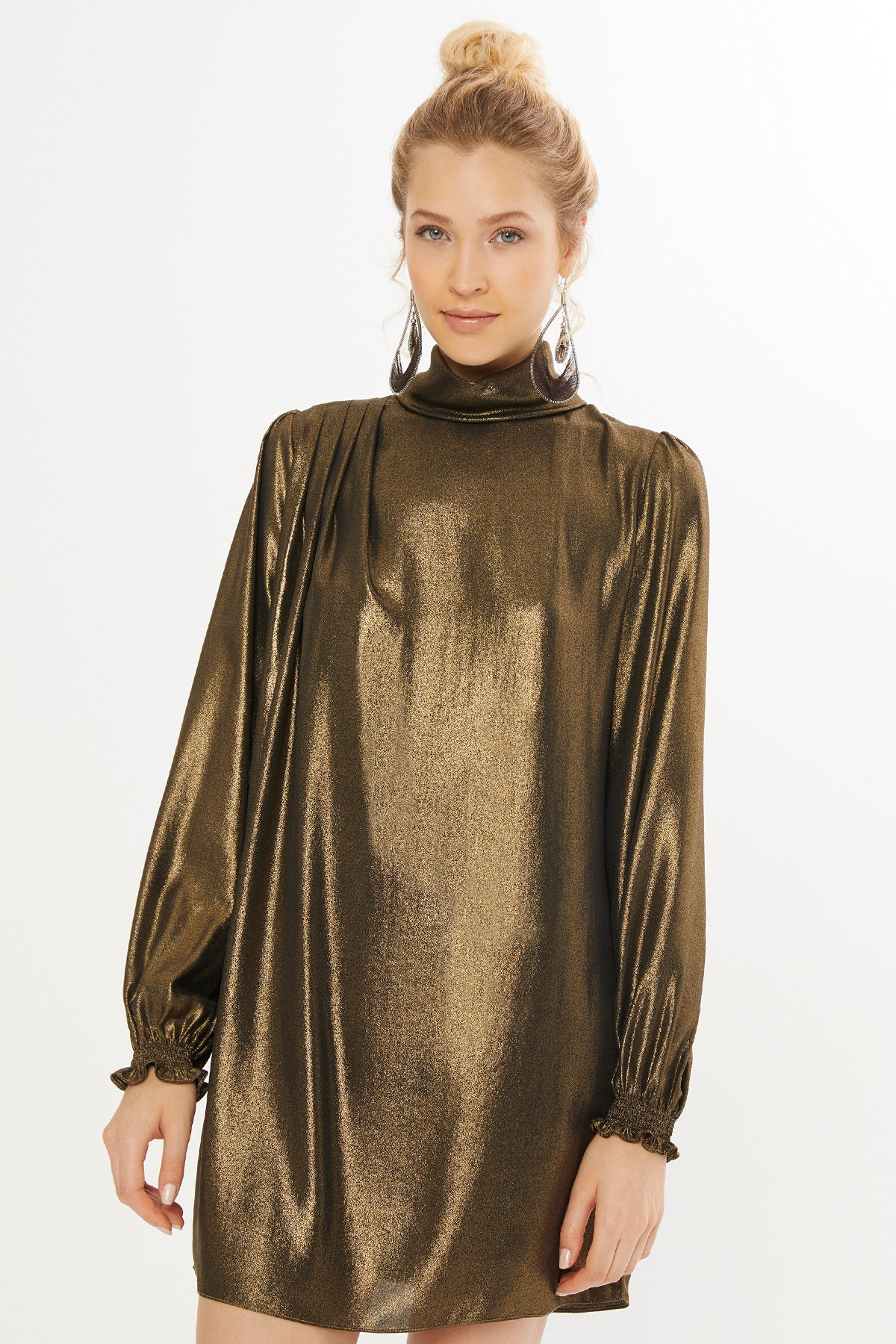 Gold-Tone Dress